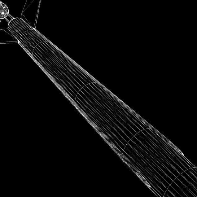 Aerobee 100 Rocket 3D model_18