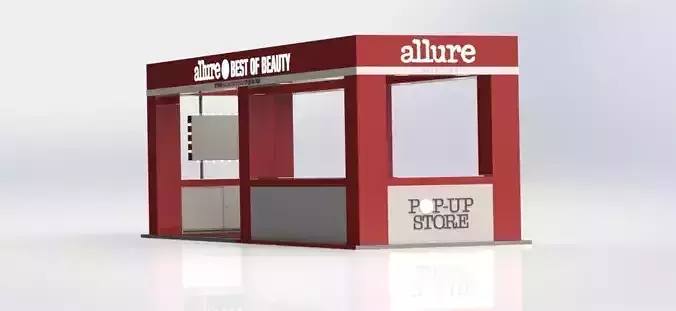 3D Model Exhibition stand Allure in GUM