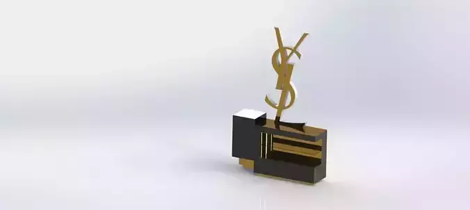 Gondola YSL in airport Pulkovo 3D model
