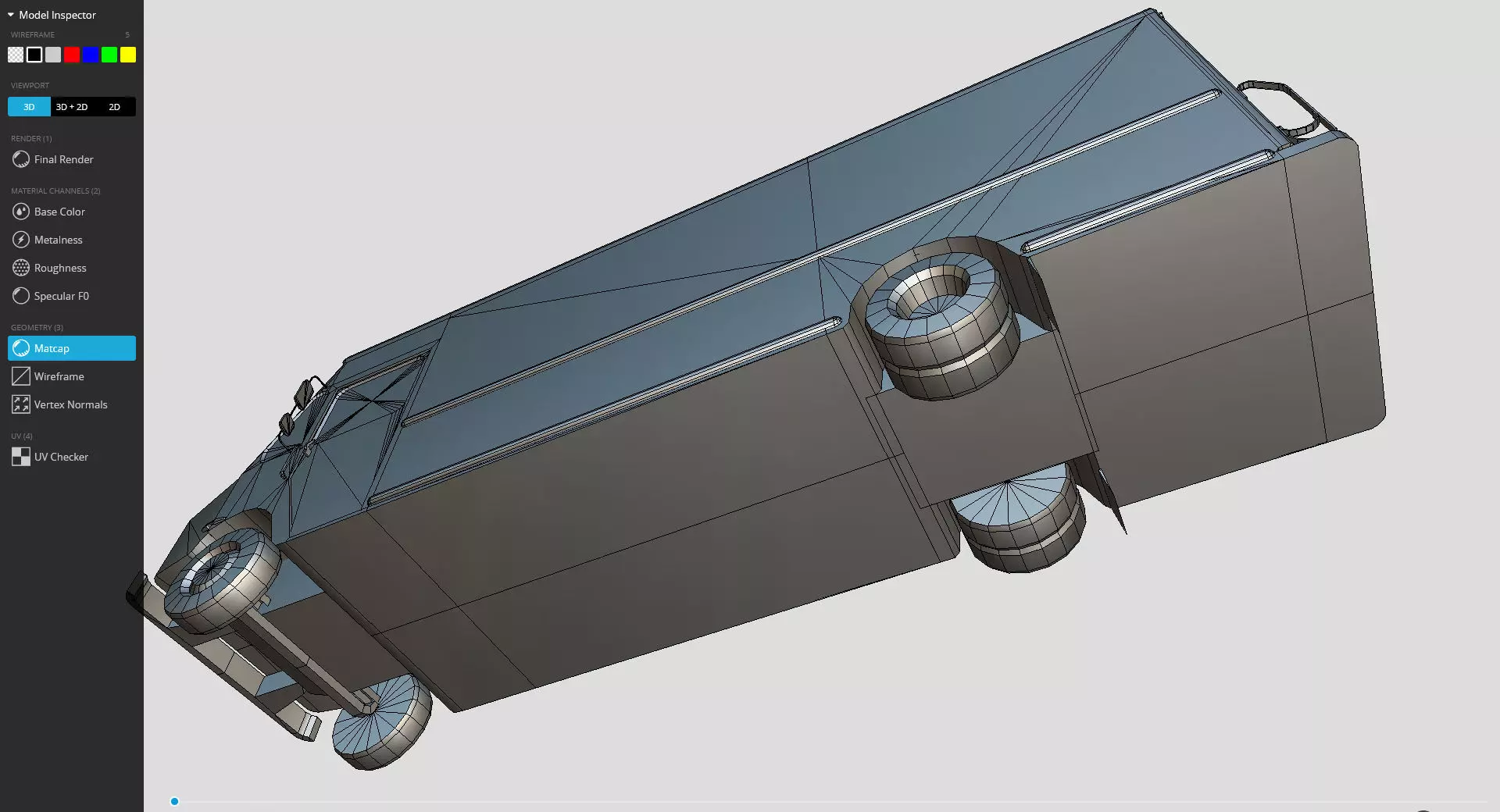 Morgan Olson FedEx Low-poly 3D model_12