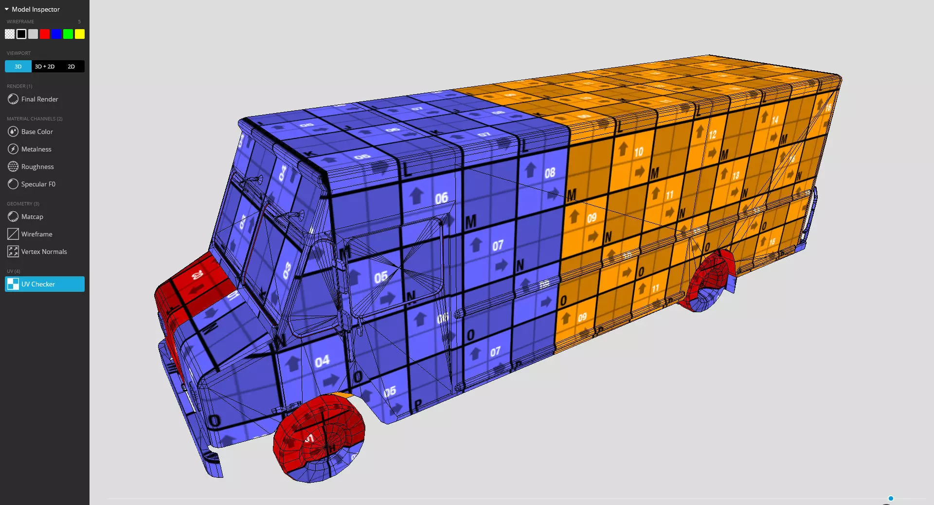 Morgan Olson FedEx Low-poly 3D model_10