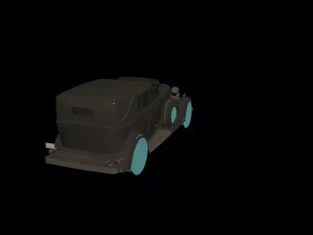 CADILLAC vintage car Free 3D model