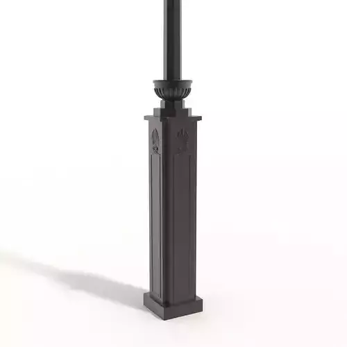 Cast iron street lamp B