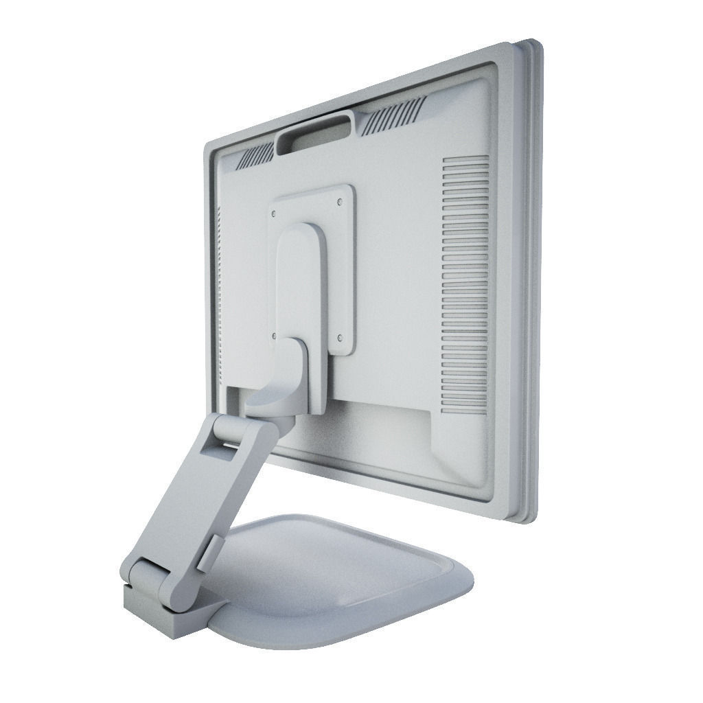 HP LCD  Monitor 3D model_6