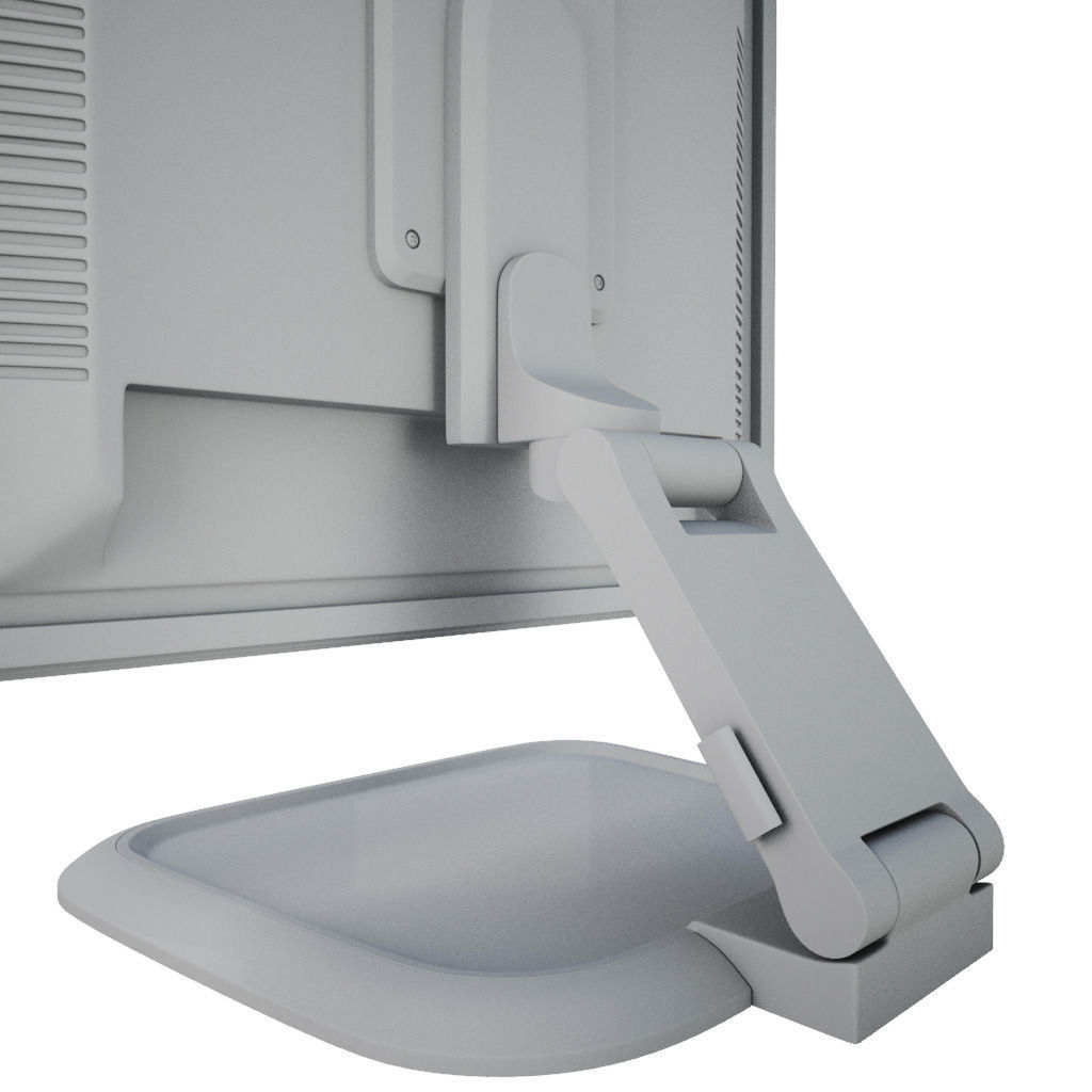 HP LCD  Monitor 3D model_11