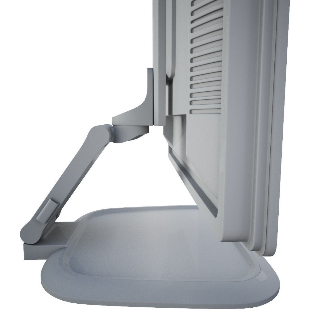 HP LCD  Monitor 3D model_10
