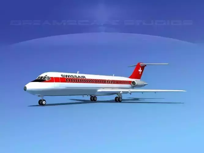 Douglas DC-9-30 Swissair