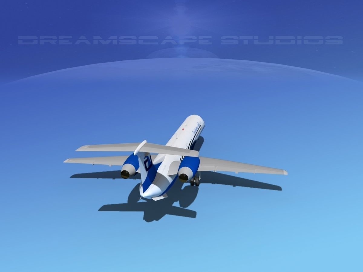 Embraer ERJ-145 CaribJet 3D model_6