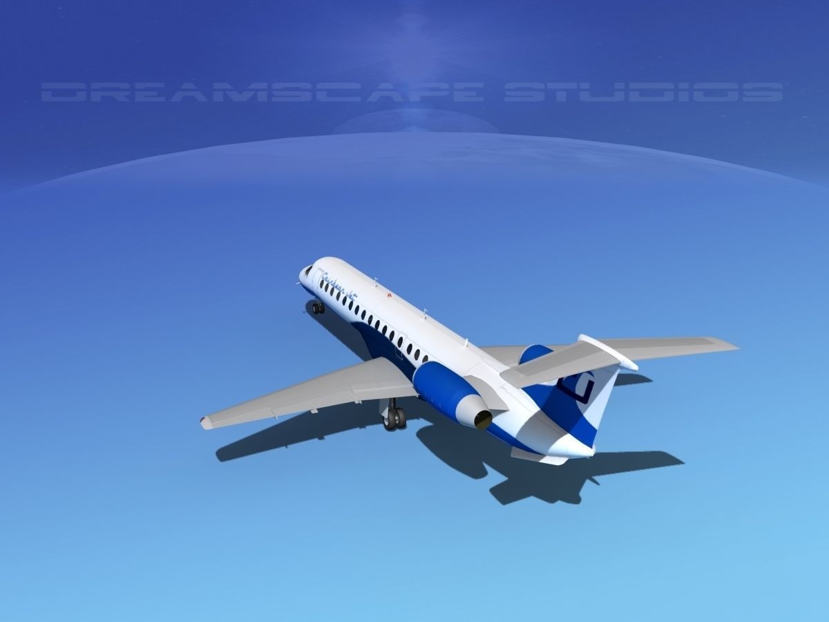 Embraer ERJ-145 CaribJet 3D model_7