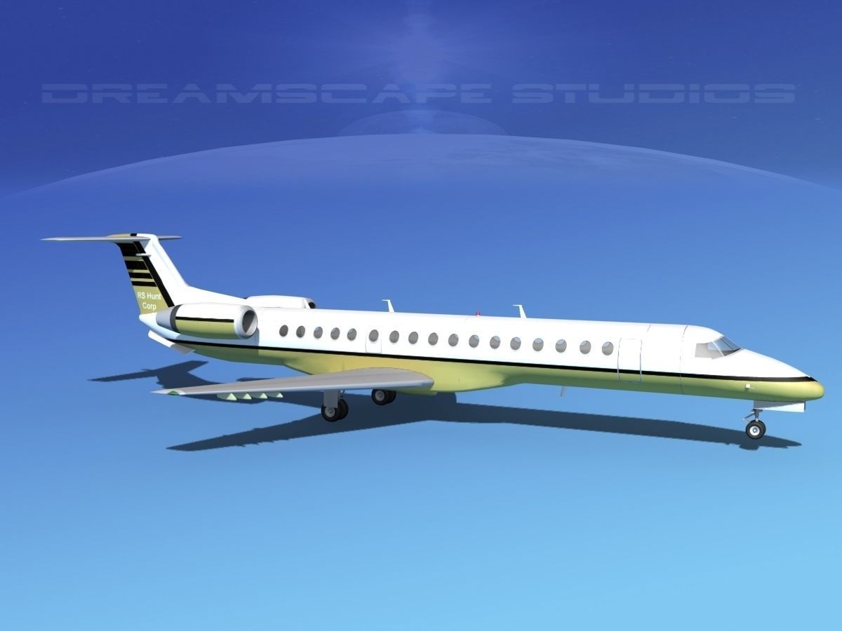 Embraer ERJ-145 Corporate 1 3D model_3