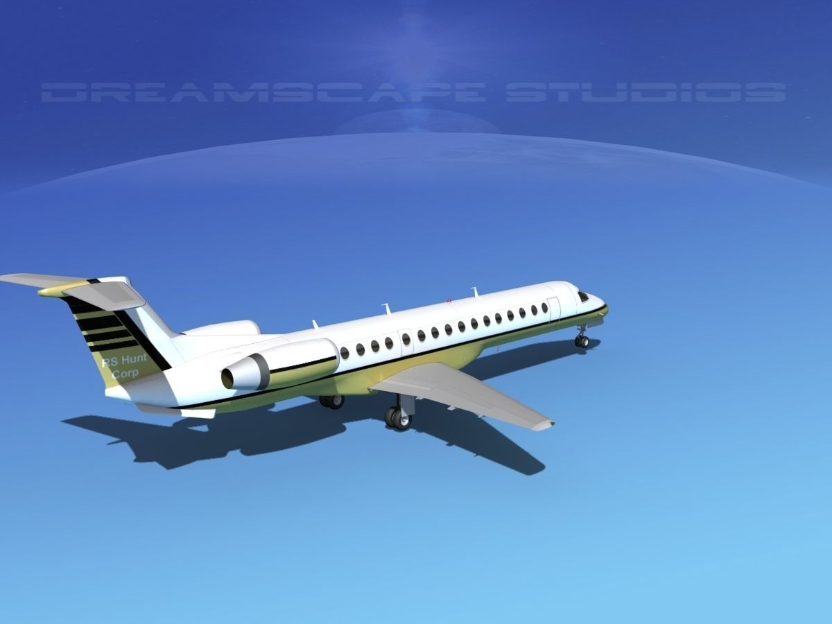 Embraer ERJ-145 Corporate 1 3D model_5