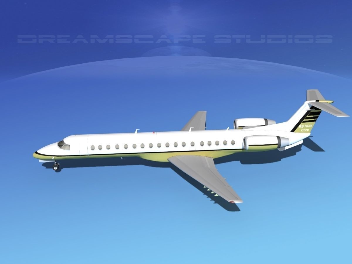 Embraer ERJ-145 Corporate 1 3D model_9