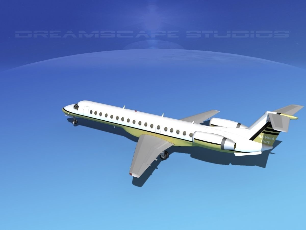 Embraer ERJ-145 Corporate 1 3D model_8