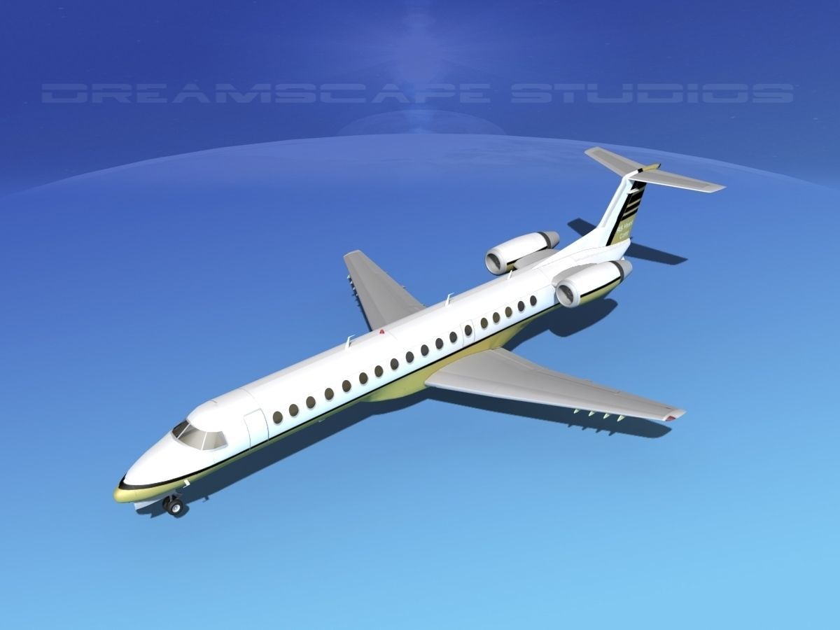 Embraer ERJ-145 Corporate 1 3D model_10