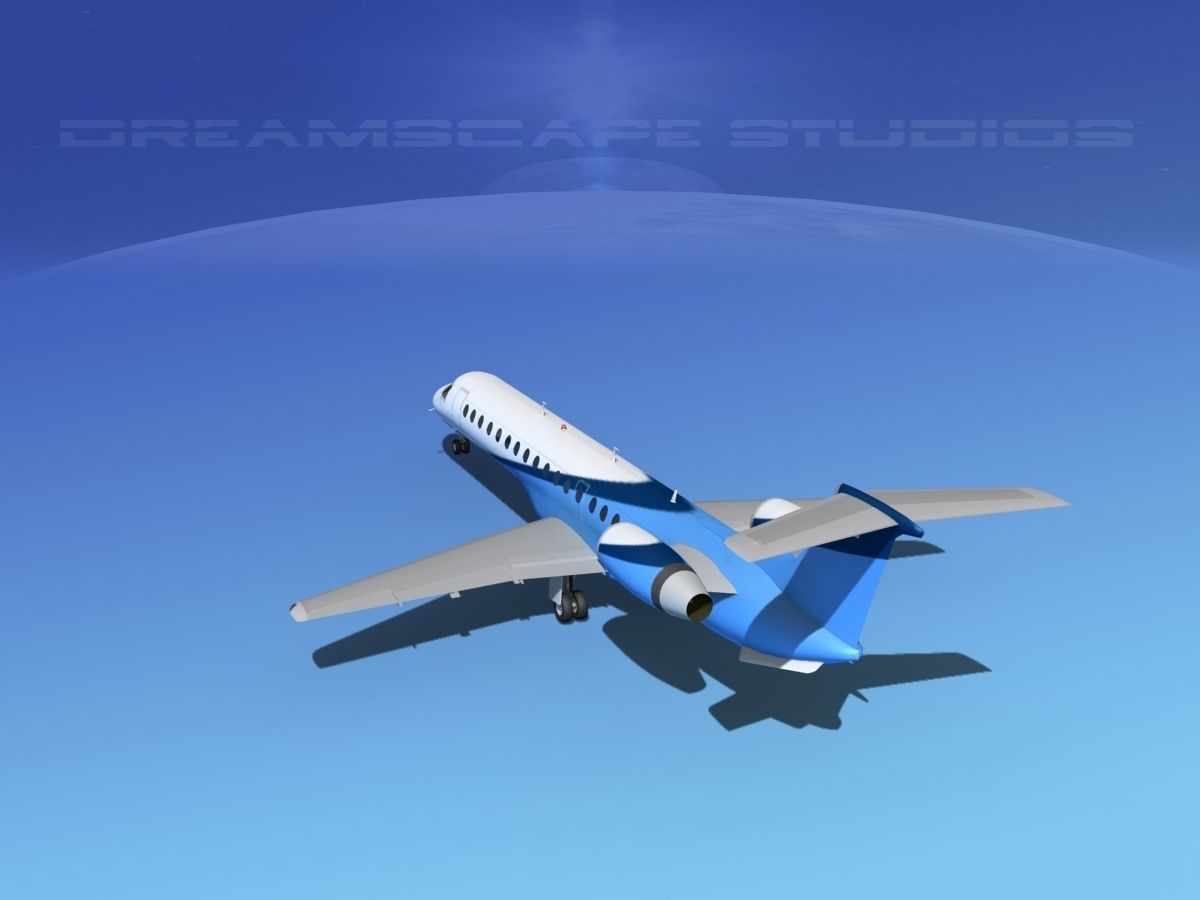 Embraer ERJ-145 Private 3D model_7