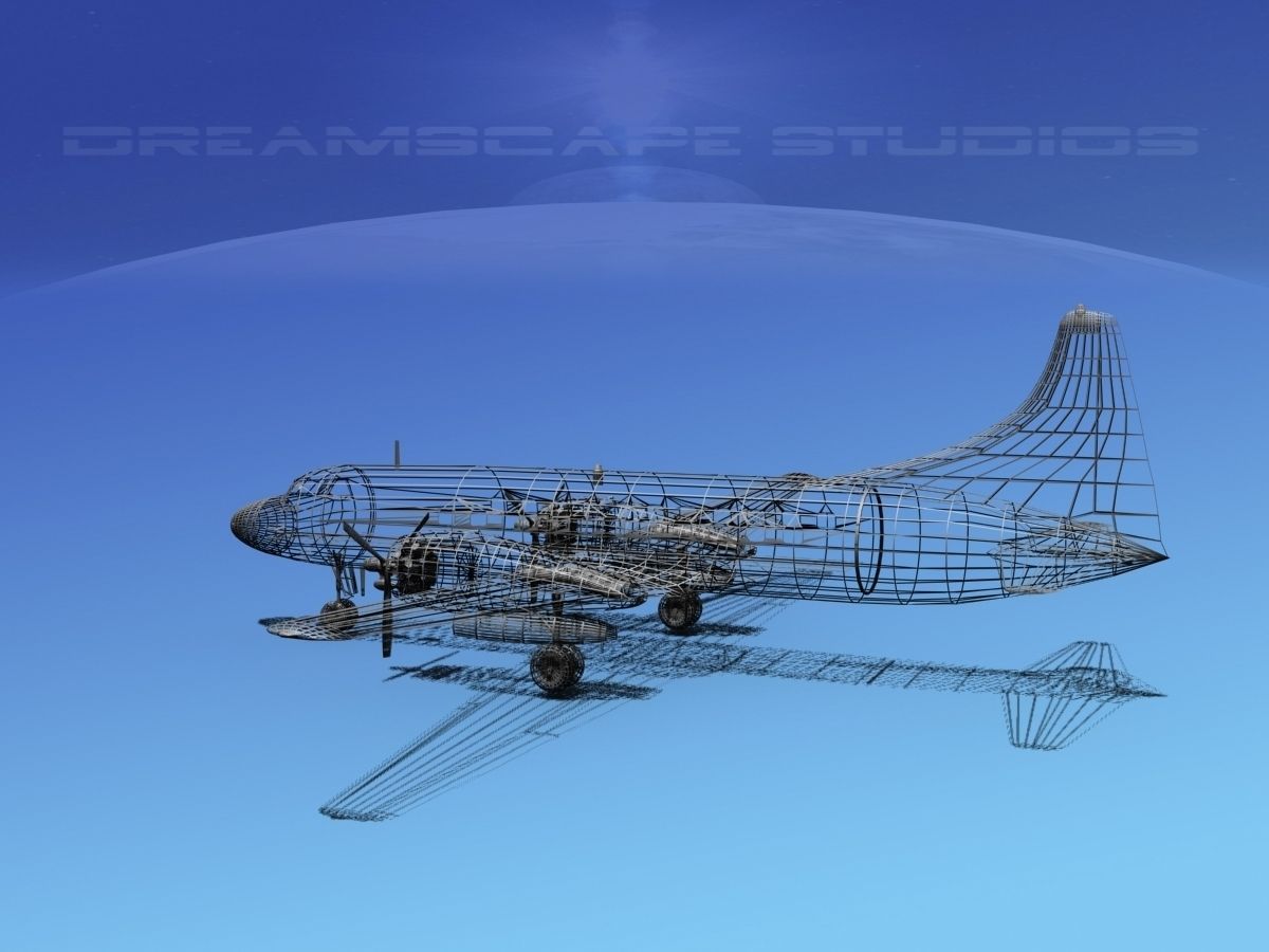 Convair VC-131 US Navy V03 3D model_3