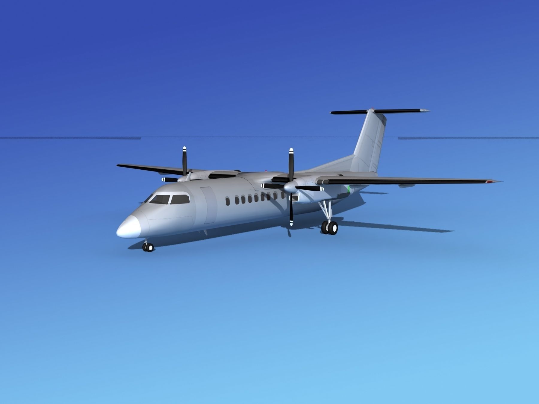 DeHavilland DHC-8-Q300 Air BC 3D model_11