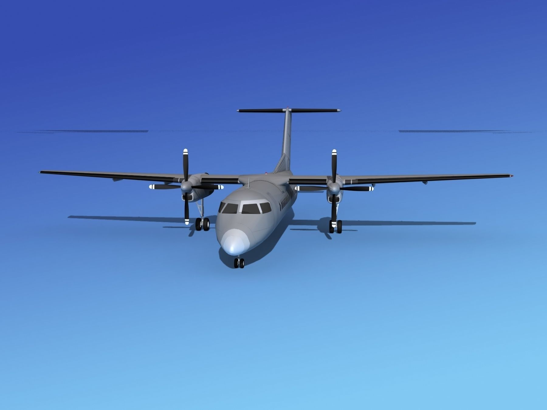 DeHavilland DHC-8-Q300 Air BC 3D model_13