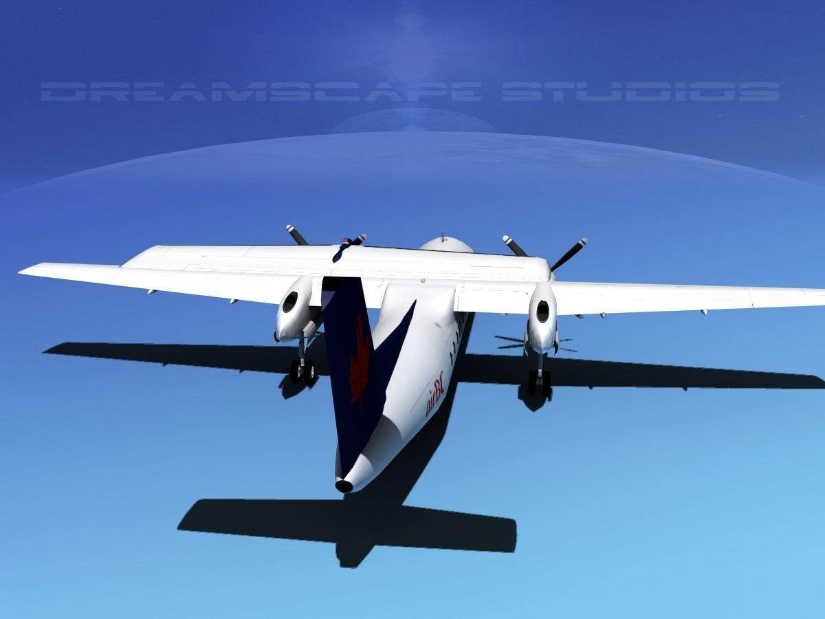 DeHavilland DHC-8-Q300 Air BC 3D model_5
