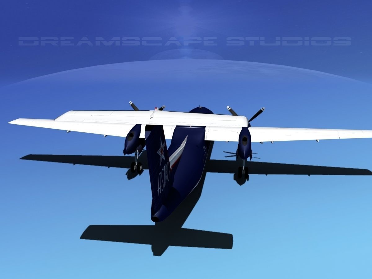 DeHavilland DHC-8-Q300 Astro Charter 3D model_5