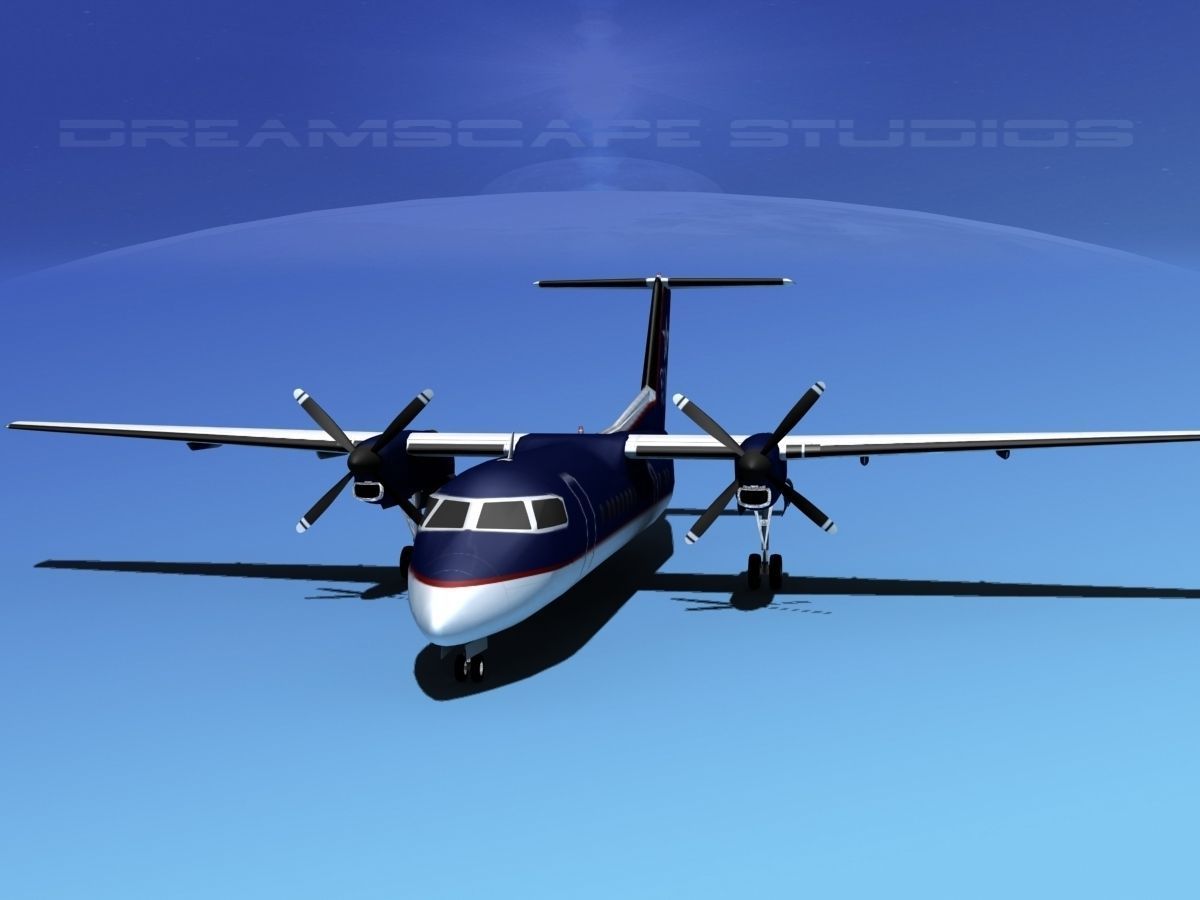DeHavilland DHC-8-Q300 Astro Charter 3D model_1