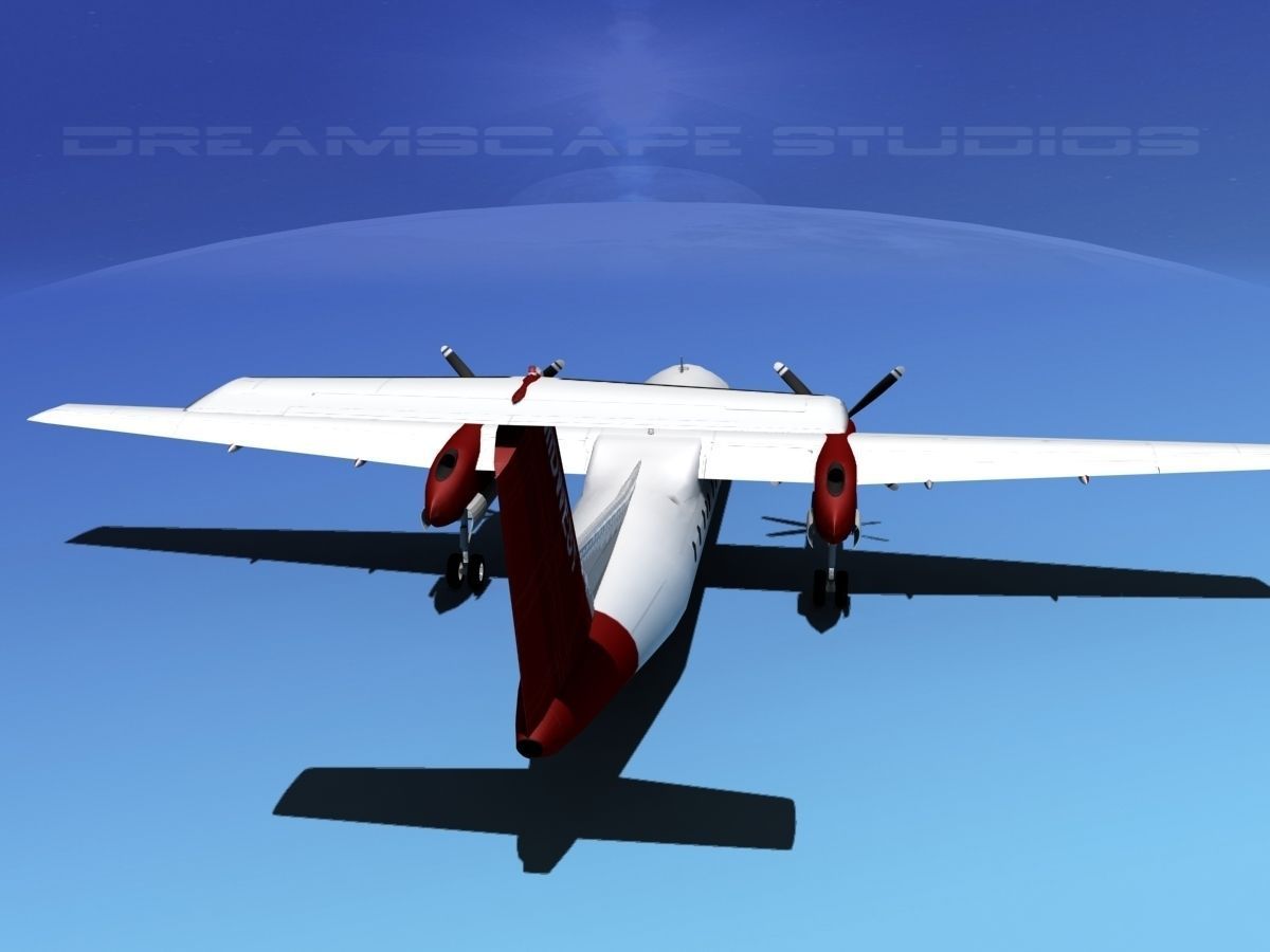 DeHavilland DHC-8-Q300 Midwest Charter 3D model_6