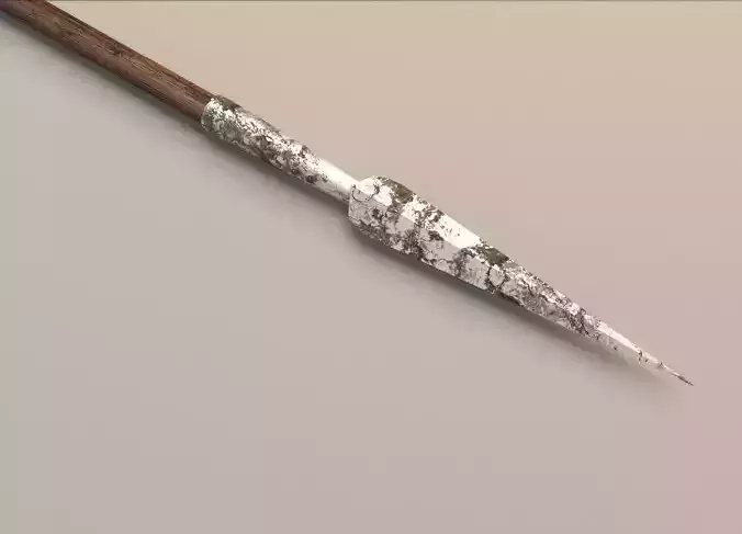 spear harry potter wand 3D model