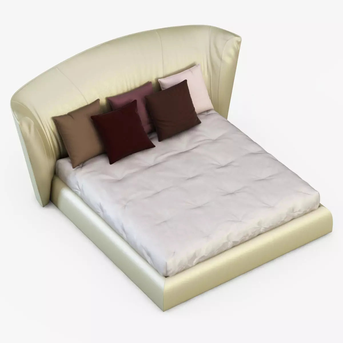 Bed Heron-Longhi 3D model_0