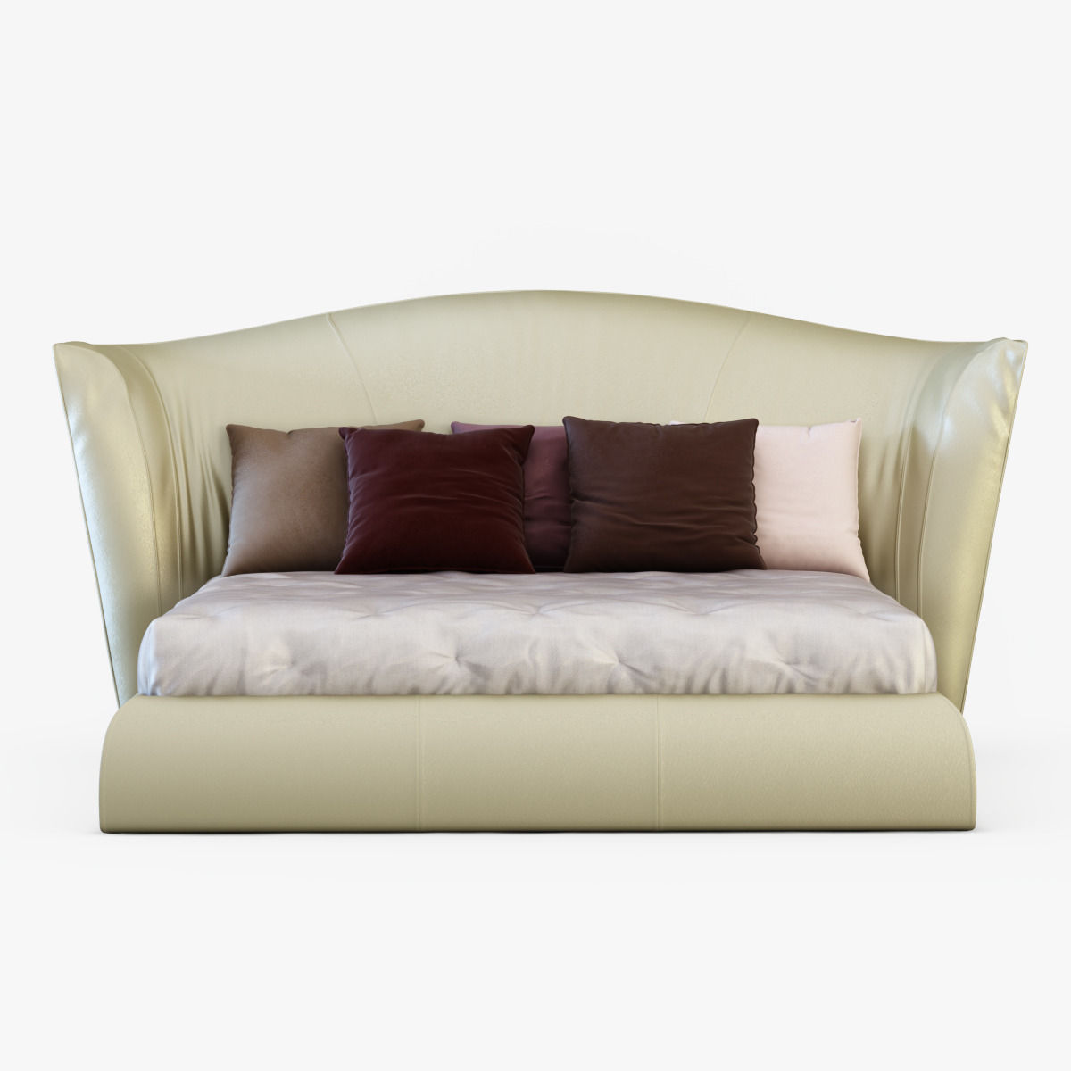 Bed Heron-Longhi 3D model_3