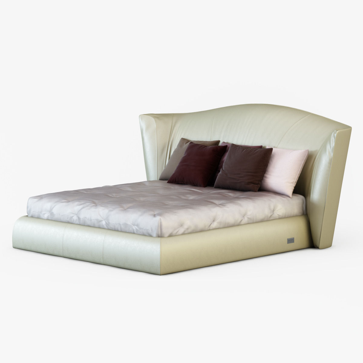 Bed Heron-Longhi 3D model_2