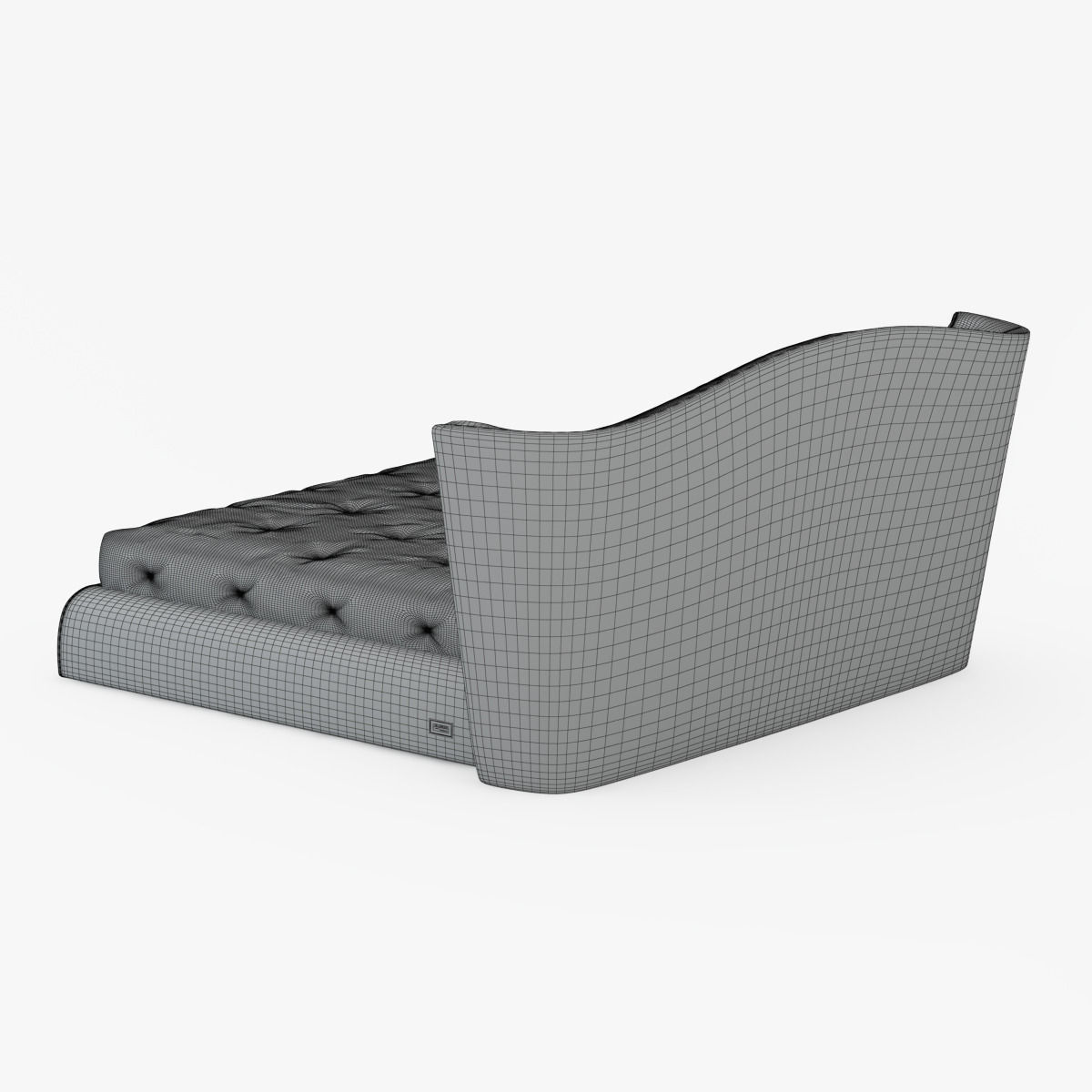 Bed Heron-Longhi 3D model_7