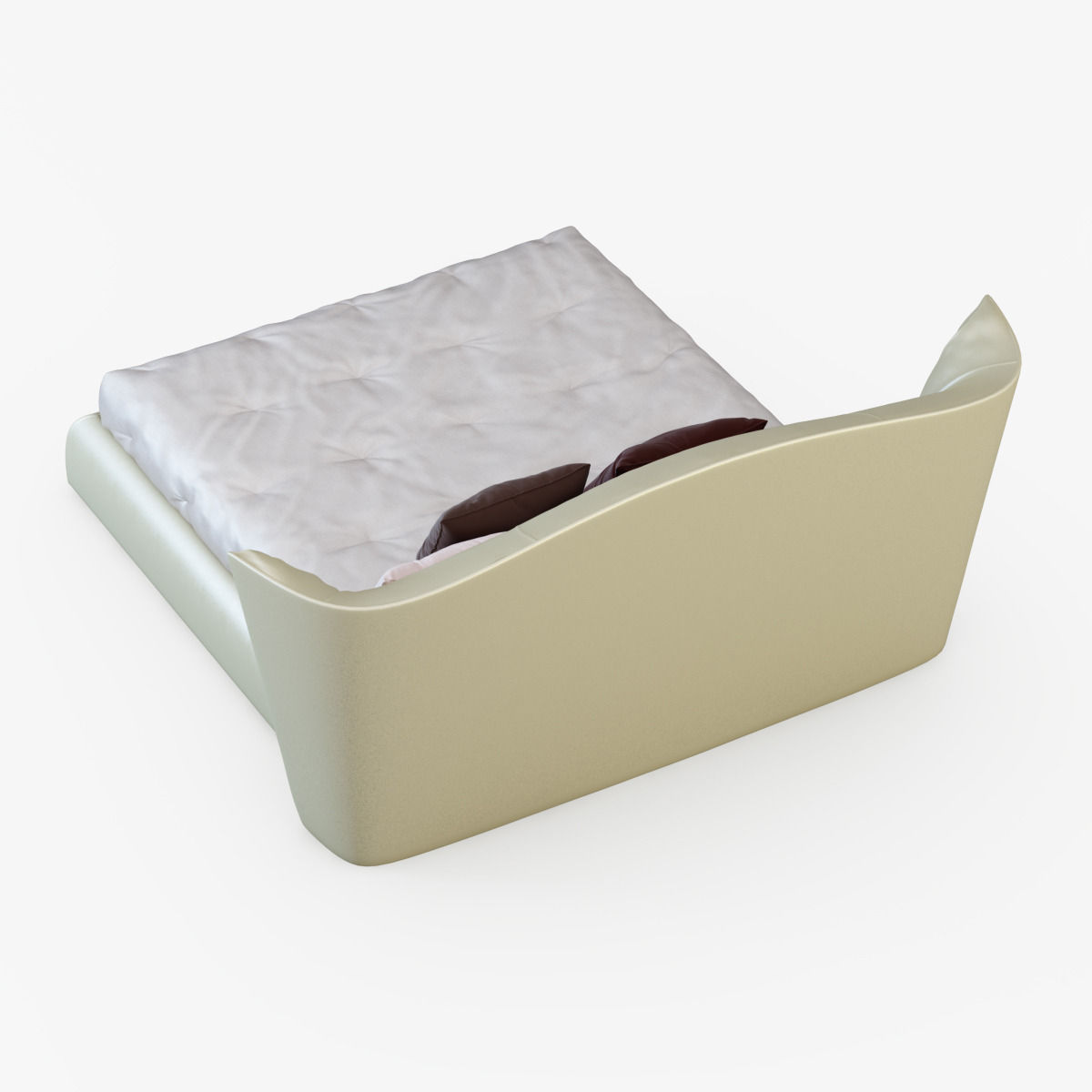 Bed Heron-Longhi 3D model_1