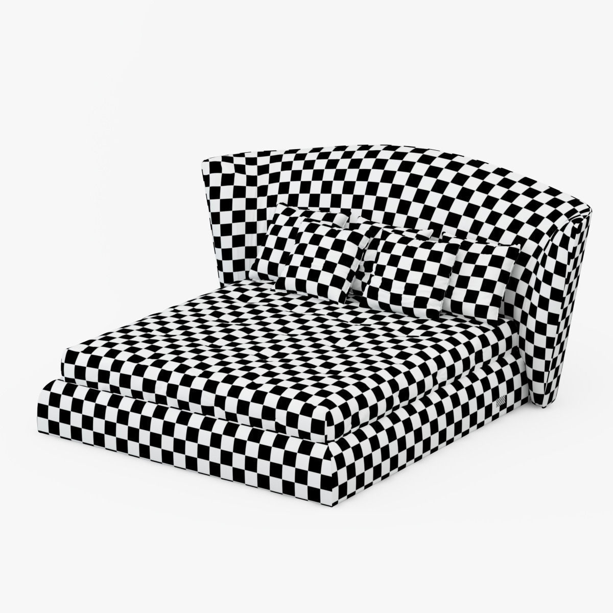 Bed Heron-Longhi 3D model_4