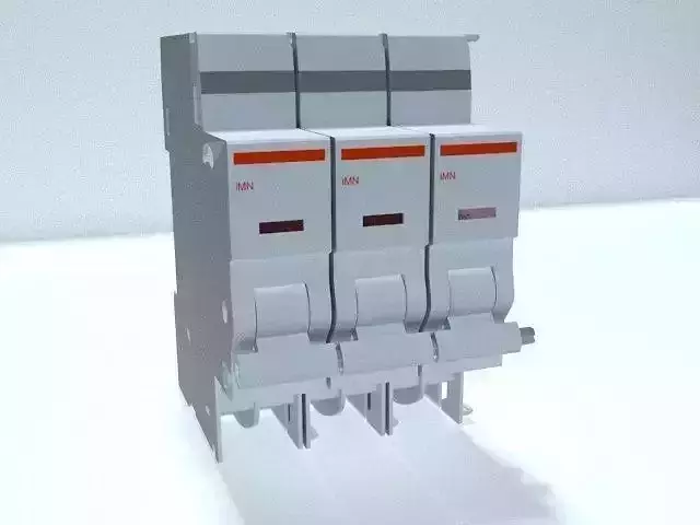 Circuit breaker 3D model