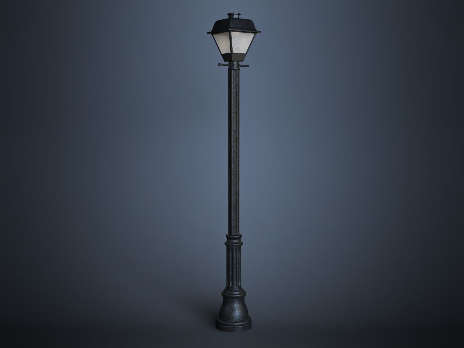 Street lamp AEL AVP series Valiant 3D model_0