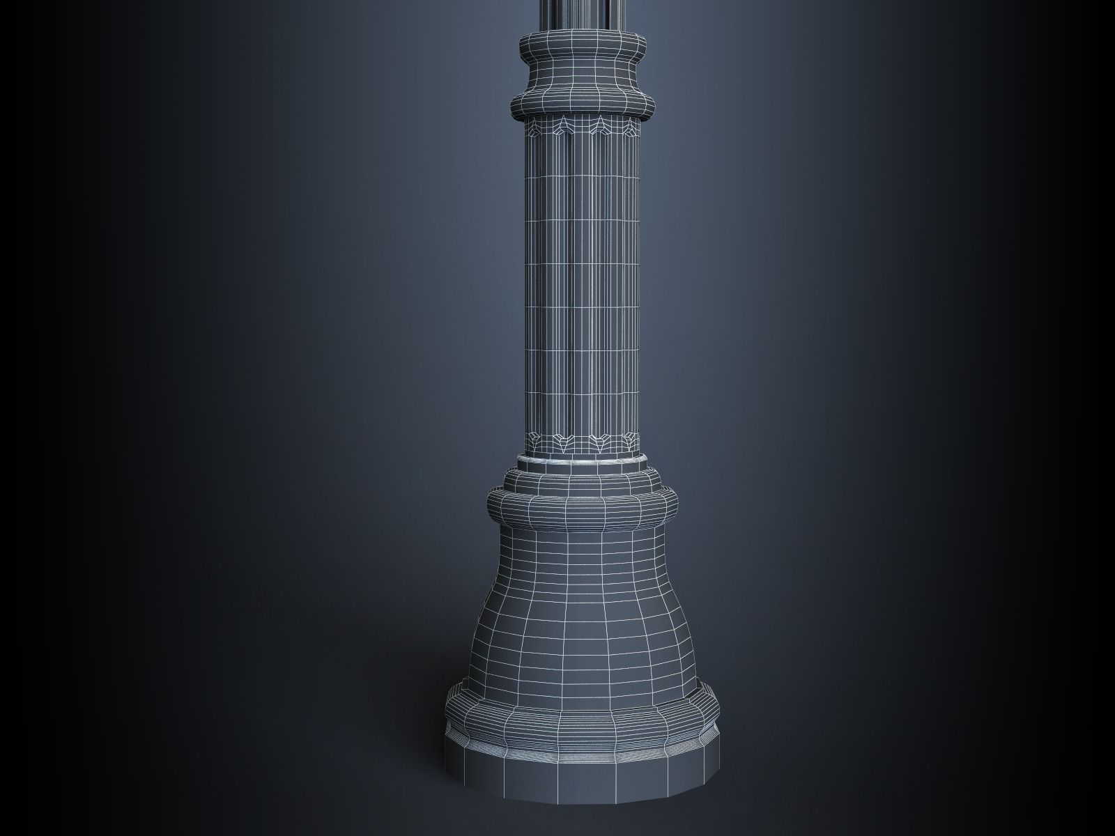 Street lamp AEL AVP series Valiant 3D model_4