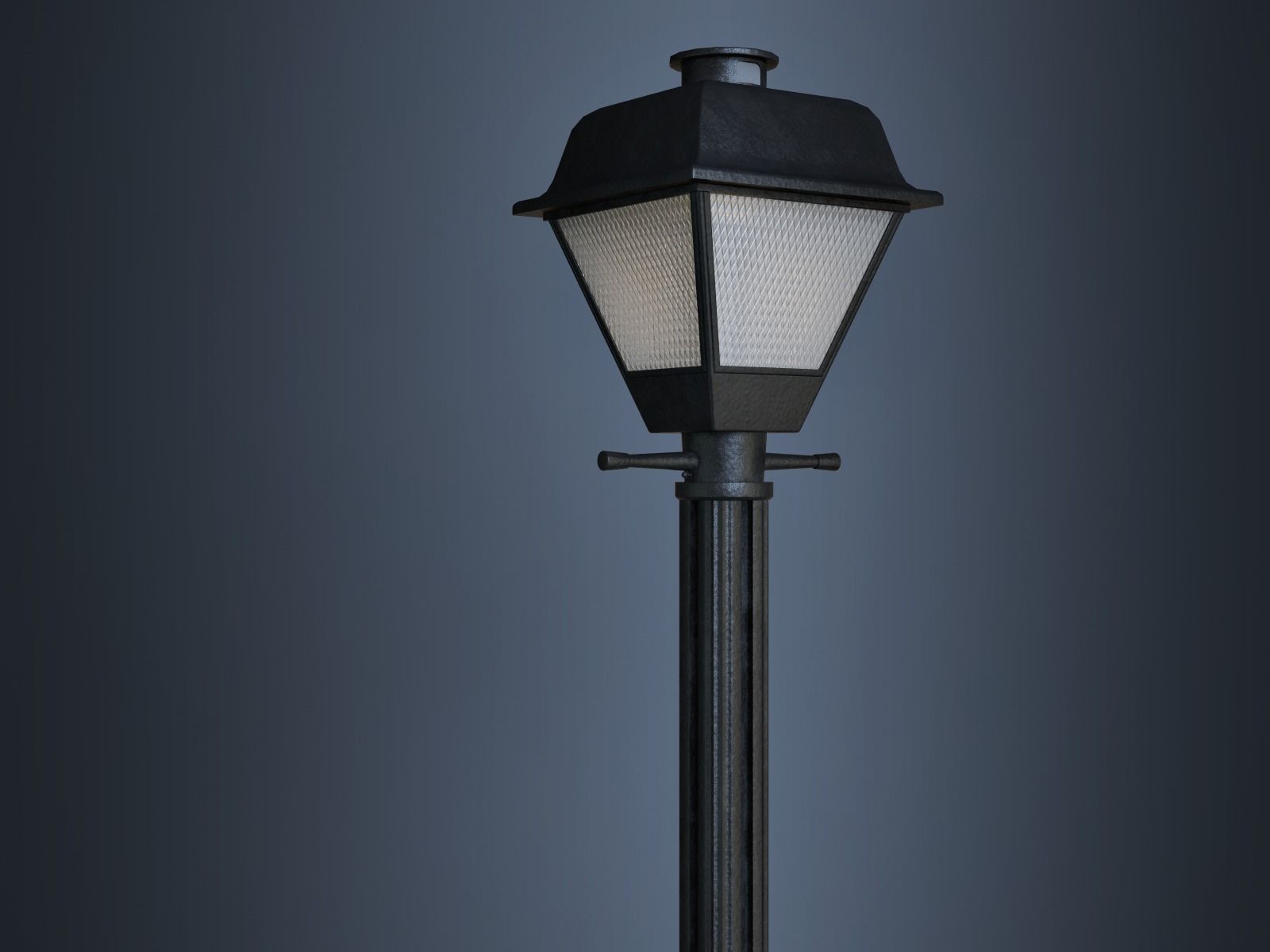 Street lamp AEL AVP series Valiant 3D model_1