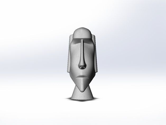 Ancient Statue Free 3D print model_1