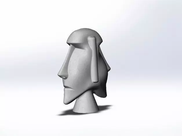 Ancient Statue Free 3D print model_0