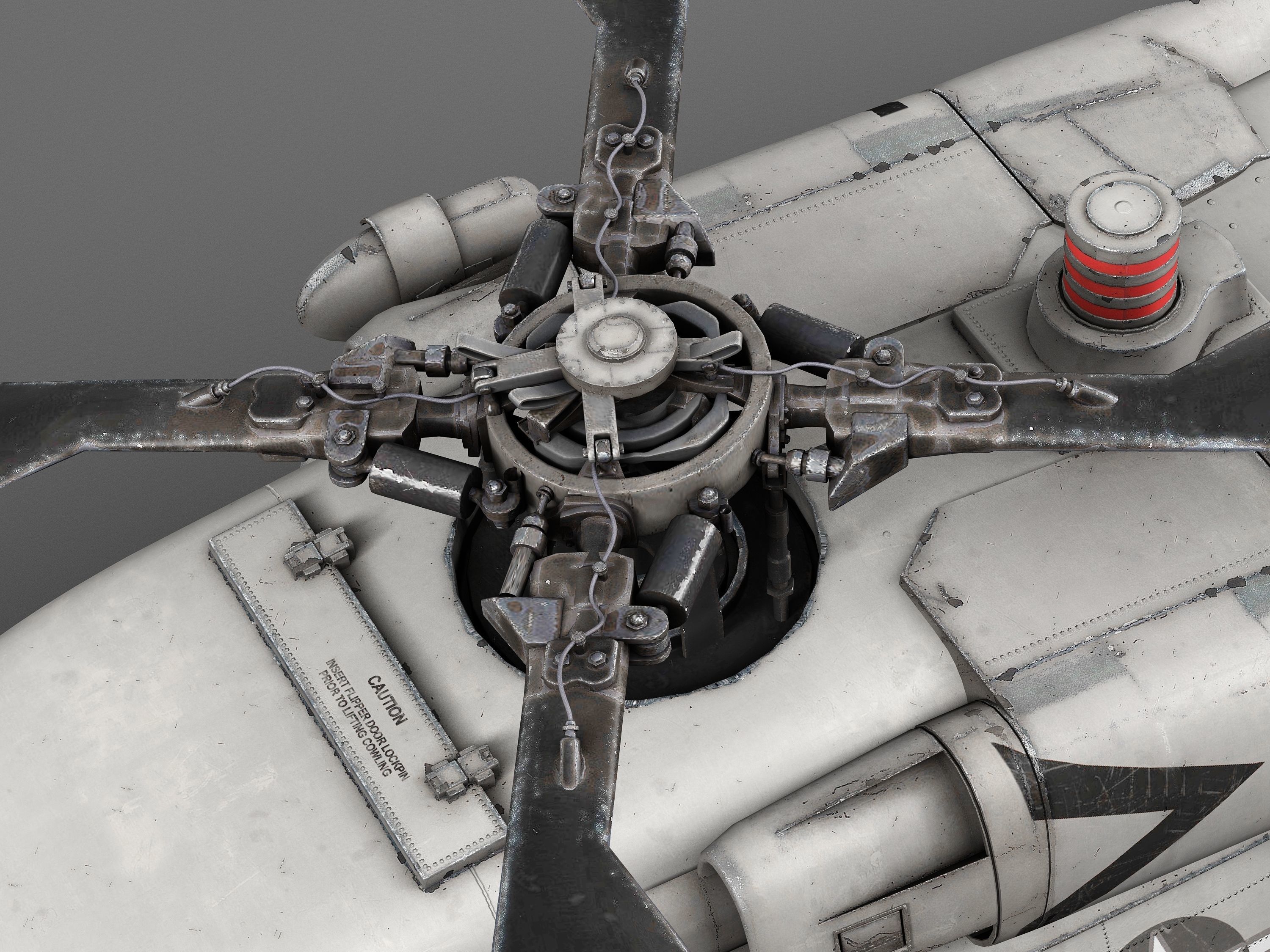 Sikorsky SH-60 Seahawk 3D model_10