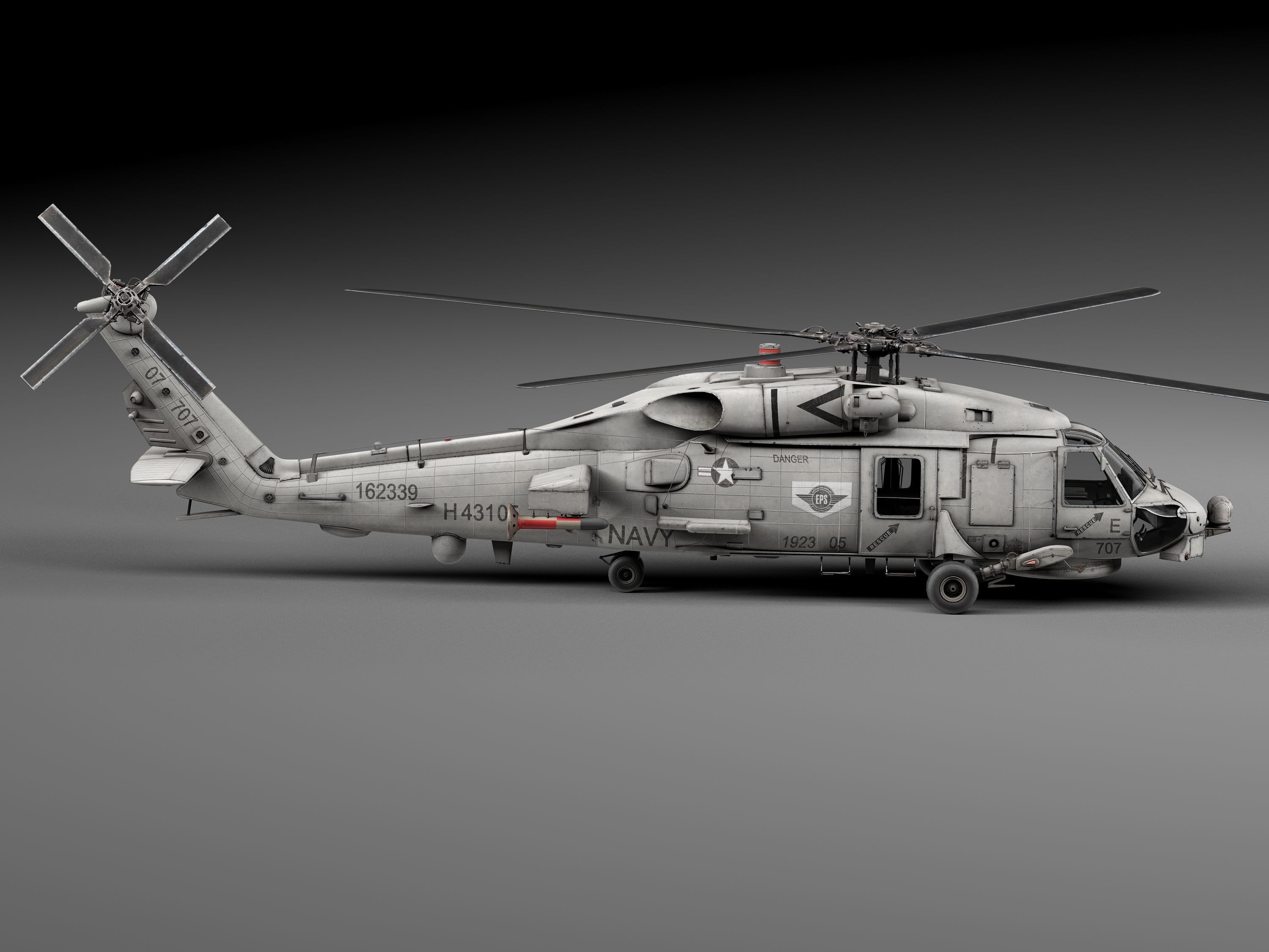 Sikorsky SH-60 Seahawk 3D model_6