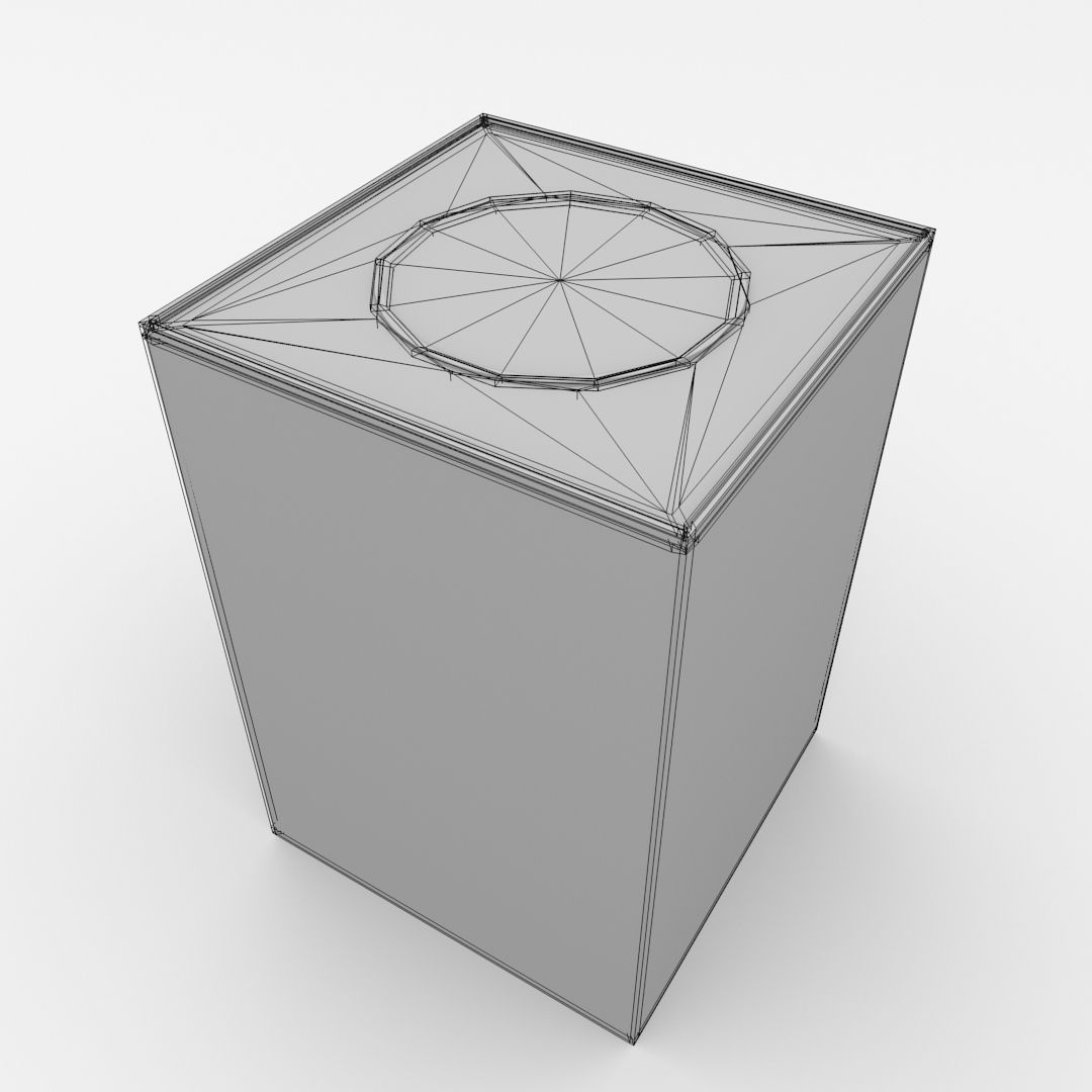 Tin Can 3D Model 3DS FBX BLEND DAE CGTrader