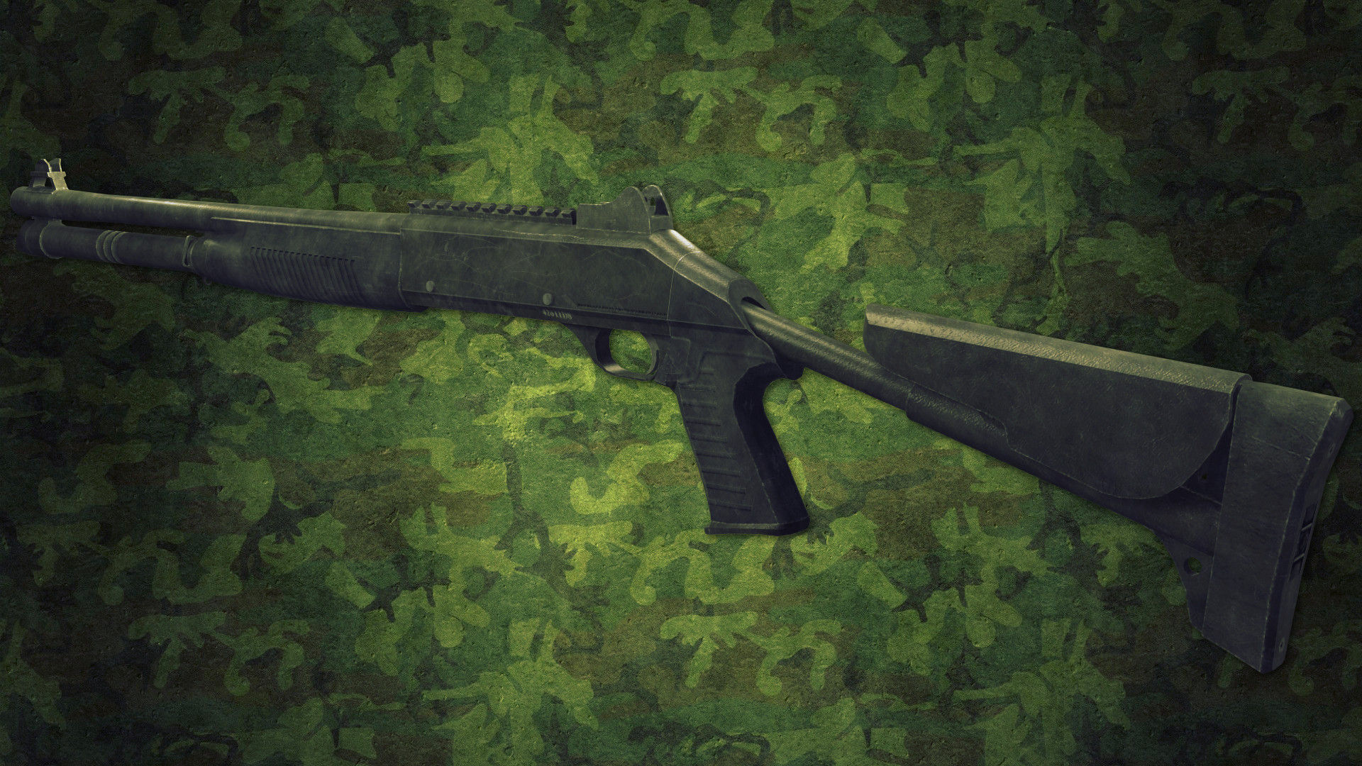 Animated Modern Weapons and Arms Pistols Shotguns and Snipers... 3D model_18