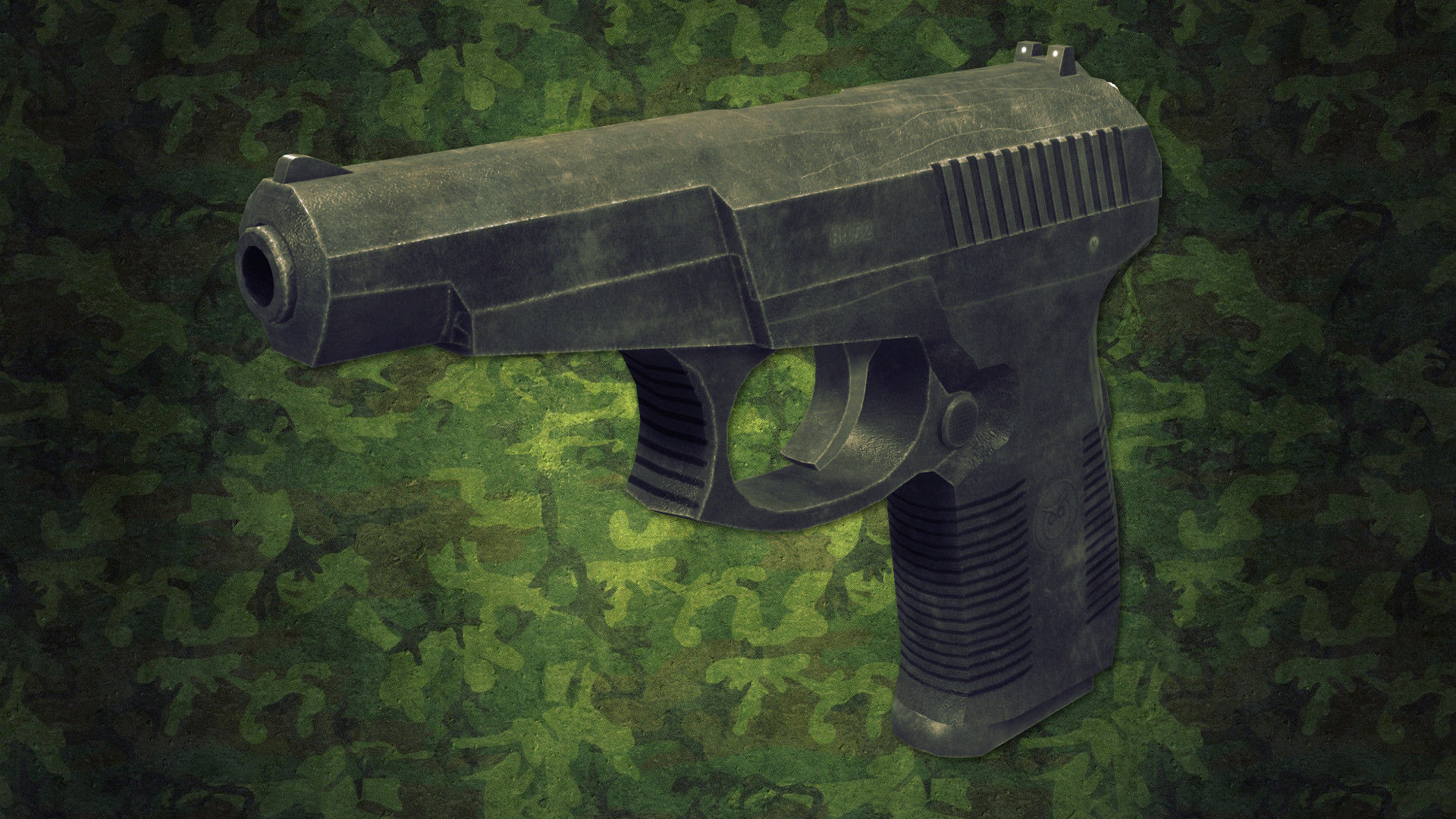 Animated Modern Weapons and Arms Pistols Shotguns and Snipers... 3D model_17