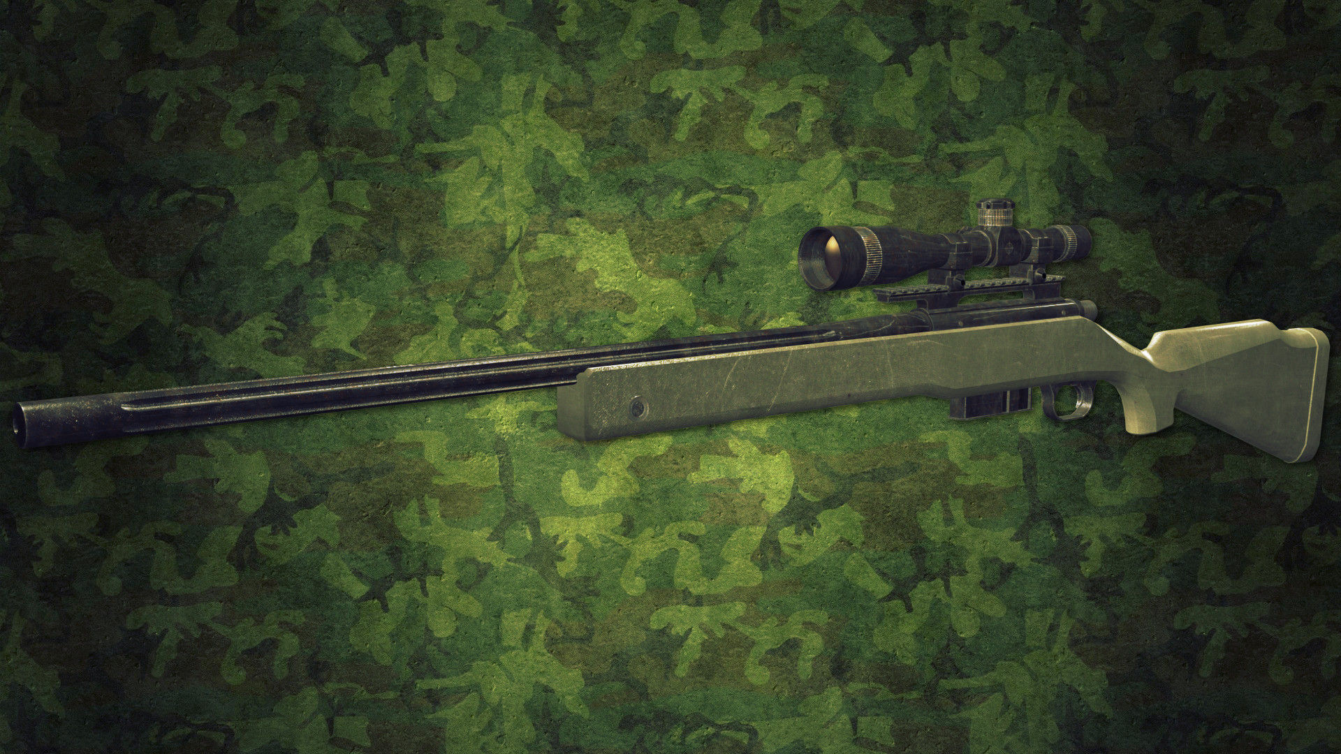 Animated Modern Weapons and Arms Pistols Shotguns and Snipers... 3D model_14