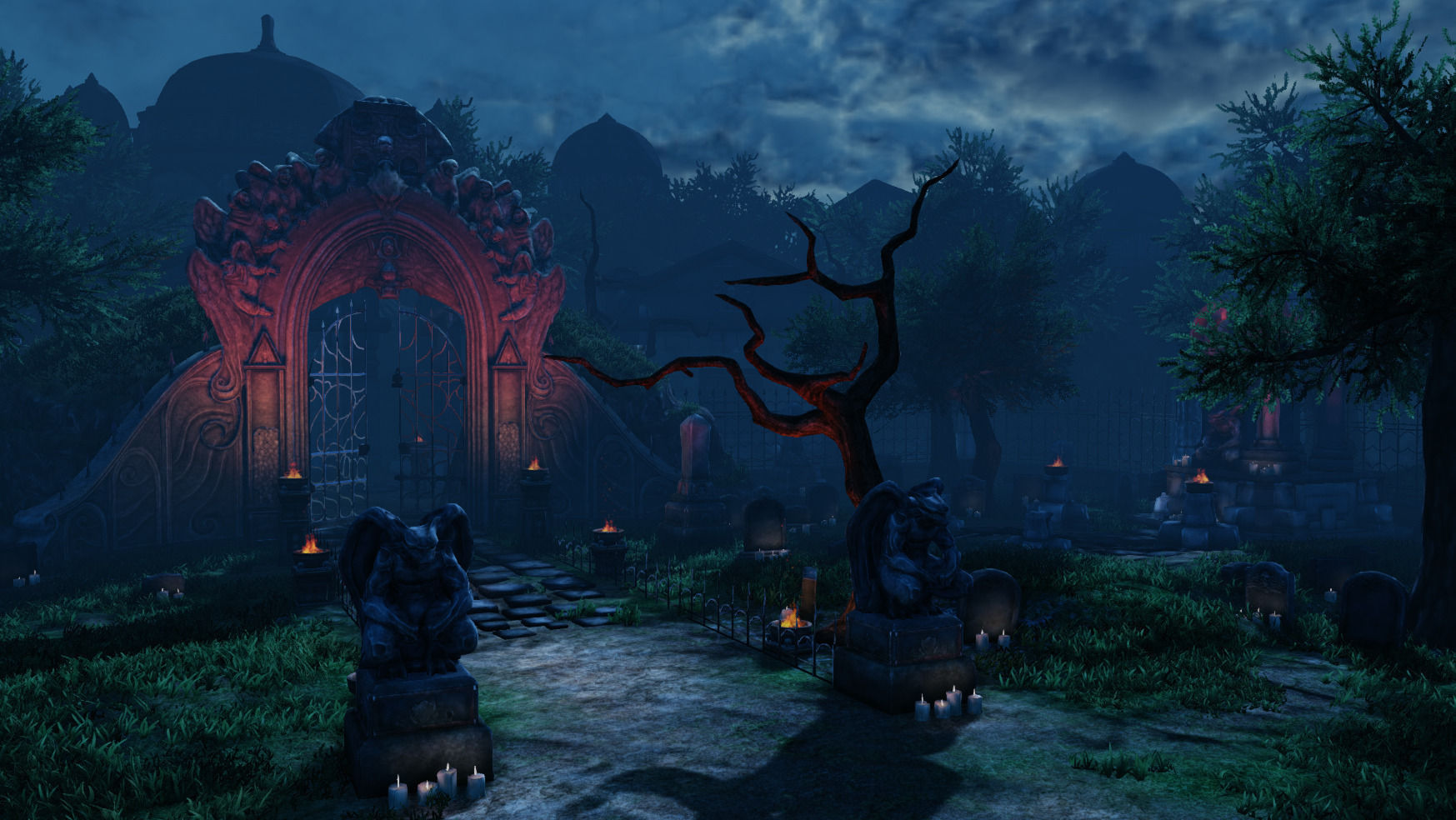 Graveyard Pack 3D model_6