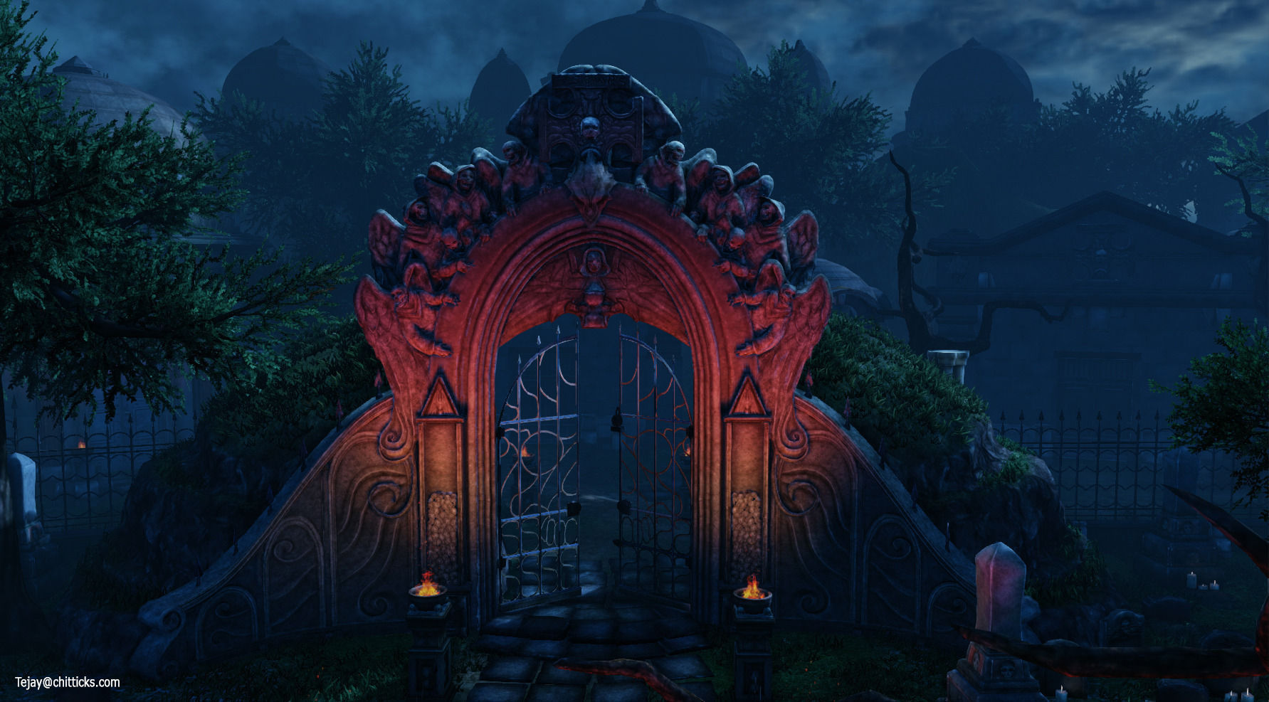 Graveyard Pack 3D model_2
