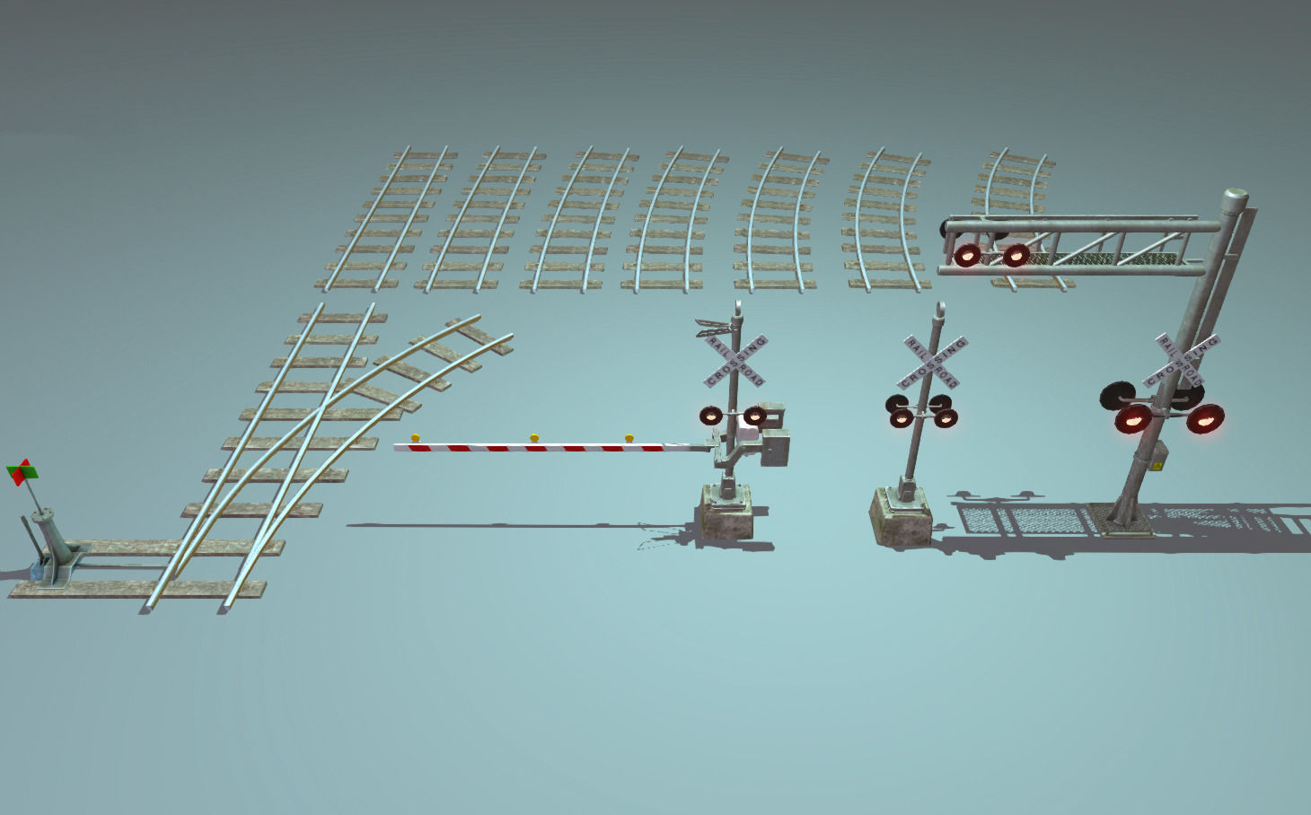 Train Track Creator Pro 3D model_6