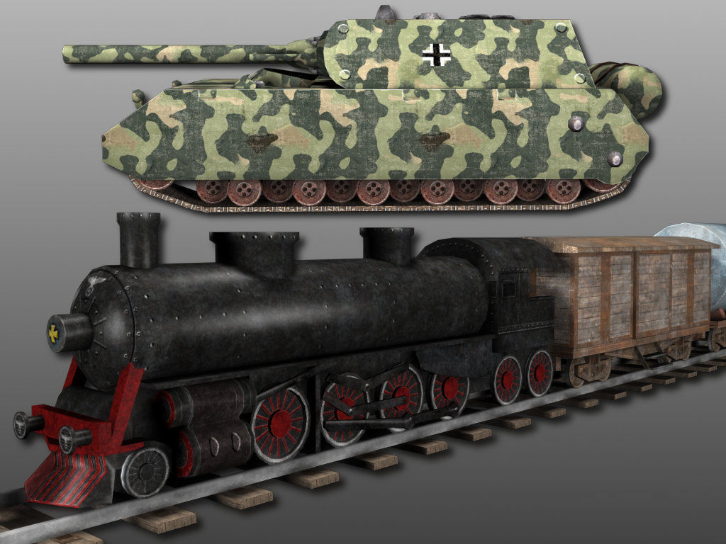 WWII model pack 3D model_7