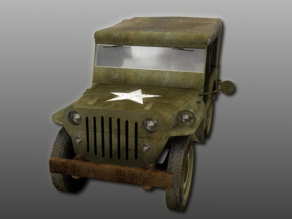 WWII model pack 3D model_23